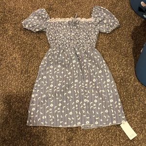 ROMWE dress with white flowers